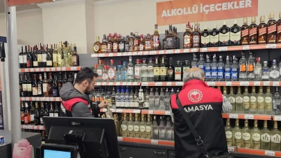 Gümüşhacıköy’de Tütün ve Alkol Denetimi