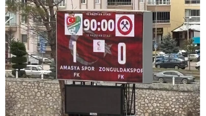 Amasyaspor FK Sahasında Güldü