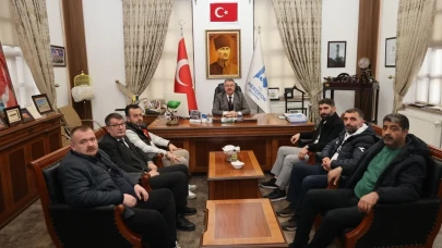 Başkan Kargı Misafirlerini Ağırladı