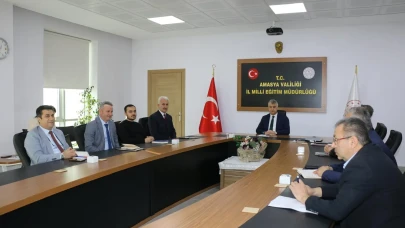 Amasya’da Eğitim Gündemi Toplandı