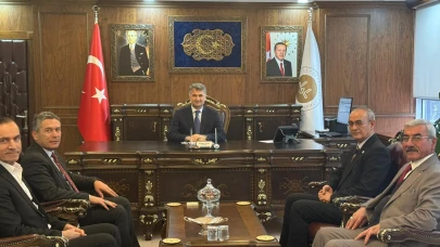 MHP Amasya’dan Müftü Yavuz’a Tebrik