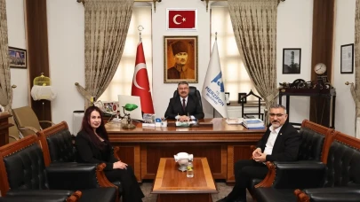 Başkan Kargı Misafirlerini Ağırladı