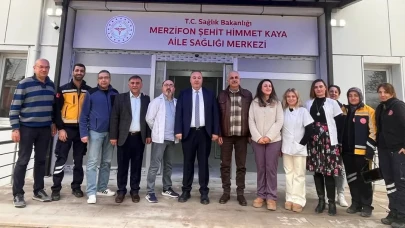 CHP’den Merzifon Sağlık Müdürlüğüne Ziyaret