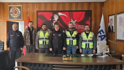 İHAKUT Amasya Heyeti Kurum Ziyaretinde