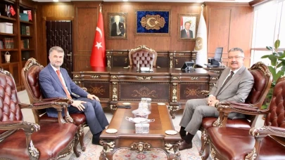 Amasya Müftüsü Yavuz’a Başkan Kargı’dan Ziyaret