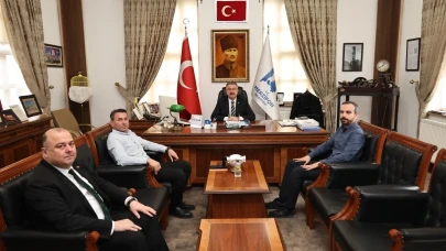 Başkan Kargı Misafirlerini Ağırladı