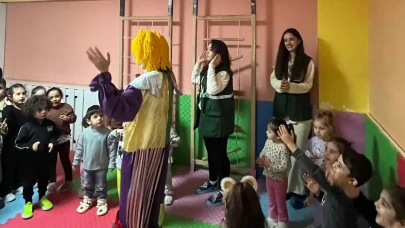 Amasya Üniversitesi Genç Yeşilay Kulübü Miniklerle Buluştu