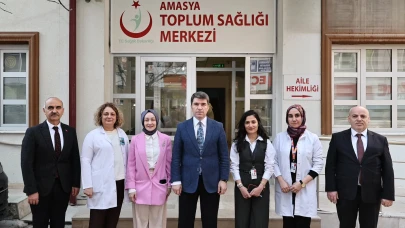 Amasya Valisi Bakan, Tıp Bayramın'da Sağlıkçılarla