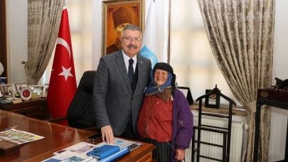 Başkan Kargı Misafirlerini Ağırladı