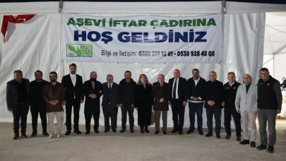 Merzifon’da Birlik Sofrası: Meclis Üyeleri İftar Çadırında Buluştu