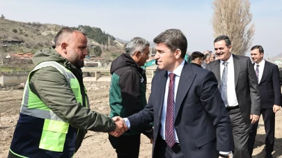Vali Bakan Projeyi Yerinde İnceledi