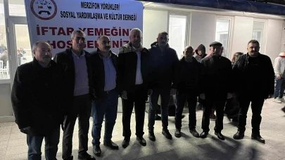Merzifonlu Yörükler İftarda Buluştu