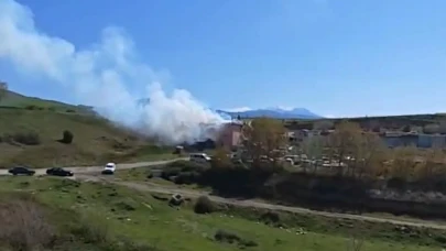 Suluova’da Maden Ocağında Yangın