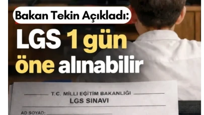 Milli Maç Nedeniyle LGS'nin Tarihi Değişiyor!