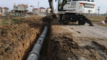 KANALİZASYON VE YAĞMUR SUYU HATTI YAPIM İŞİ