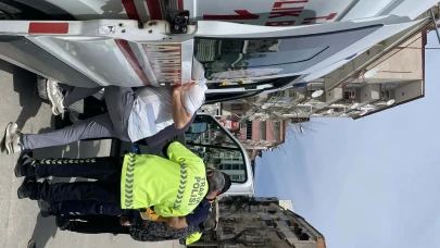 Merzifon’da Trafik Kazası: Motosiklet Sürücüsü Yaralandı