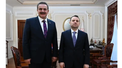 Amasya Vekili İpek’ten Bakan Gürlek’e Ziyaret