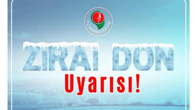 Amasya’ya Zirai Don Alarmı