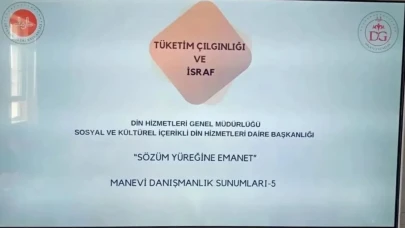 Merzifon’da Gençlere “Tüketim Çılgınlığı ve İsraf” Konferansı