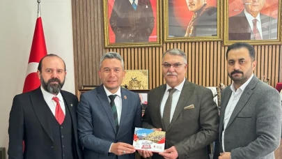Amasya MHP Teşkilatı ADEF Heyetini Ağırladı