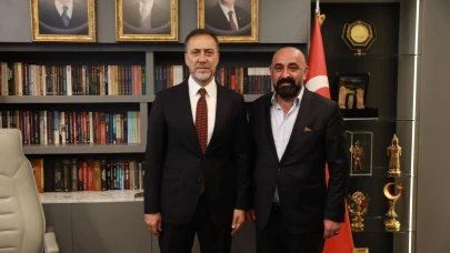 Saka’dan Yılmaz’a Hayırlı Olsun Ziyareti