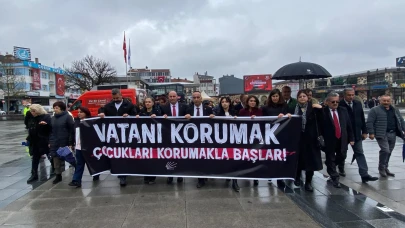 Çorum’da CHP’den Sessiz Yürüyüş