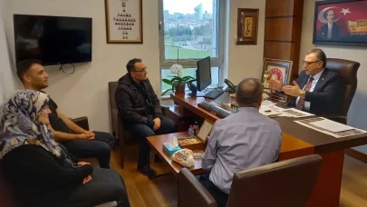 Vekil Çilez Misafirlerini Ağırladı