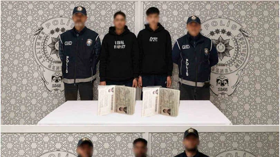 Sahte İran Pasaportlarıyla Yakalandılar