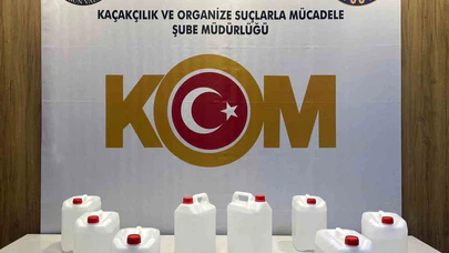 Kaçakçılık Operasyonu: 40 Litre Etil Alkol Ele Geçirildi