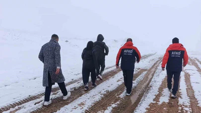 Çorum’da Dağda Mahsur Kalan 3 Kişi AFAD Tarafından Kurtarıldı