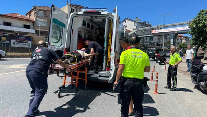 Motosiklet Kazası: Sürücü Yaralandı
