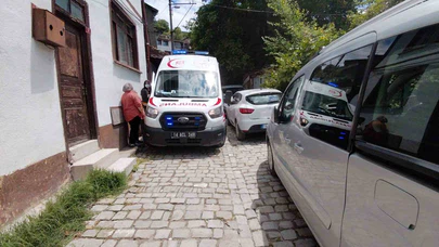Ambulansa Park Engeli! Sağlık Ekipleri Hastaya Yürüyerek Ulaştı