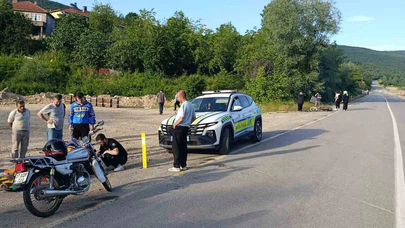 Motosikletler Çarpıştı: 2 Yaralı