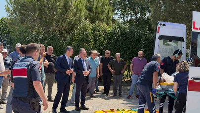 Feci Traktör Kazasında Zamanla Yarış