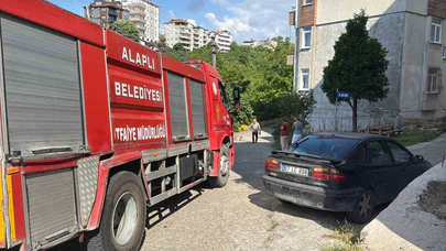 Balkonda Alev Alan Piknik Tüpü Paniğe Neden Oldu!