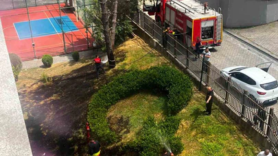 KYK Yurdunda Yangın Paniği! İtfaiye Alevleri Büyümeden Söndürdü