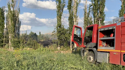 Çorum’da orman yangını