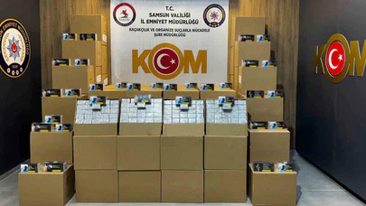 Kamyonetten 1 Milyon 350 Bin Kaçak Makaron Çıktı