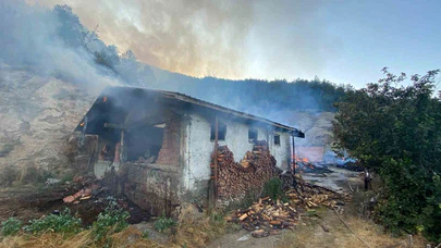 Ev Yangını Ormana Sıçradı: Havadan ve Karadan Müdahale