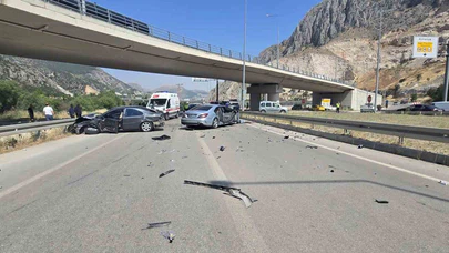 Amasya'da Zincirleme Kaza: 4 Yaralı