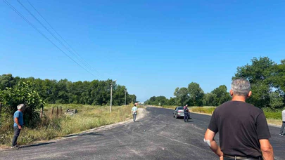 Kavşakta Feci Kaza! Otomobil Takla Attı, 1 Kişi Yaralandı