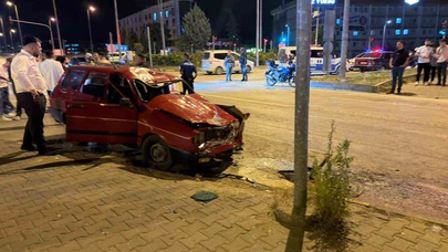 Motosiklet Sürücüsü Metrelerce Sürüklendi
