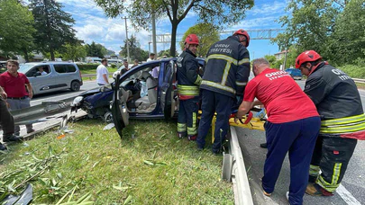 Peş Peşe Trafik Kazaları! Aralarında Çocukların da Olduğu 5 Kişi Yaralandı