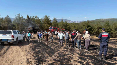 Biçerdöver Yangını Felakete Dönüştü
