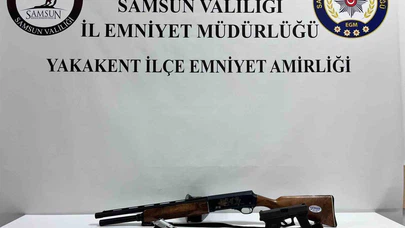 Eve Silah Operasyonu! Ruhsatsız Tabanca ve Tüfek Ele Geçirildi