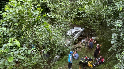 Kamyonet Fındık Bahçesine Yuvarlandı! 1 Ölü, 6 Yaralı