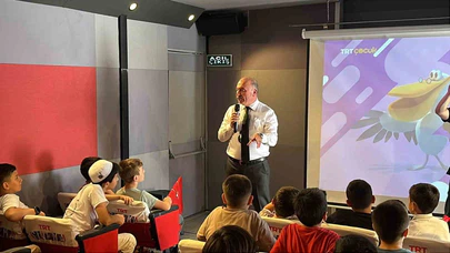 TRT sinema tırı Çorumlu çocuklar için perdelerini açtı