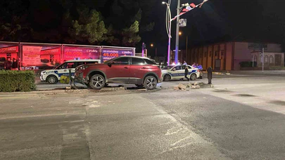 Çorum’da Kavşak Kazası: Motosikletli Genç Yaralandı