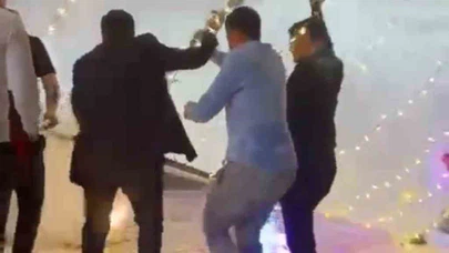 Sağanak Düğünü Bastırdı: Çadır Davetlilerin Üzerine Çöktü