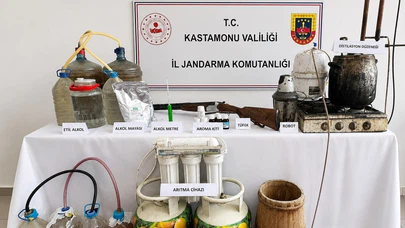 Sahte İçki Operasyonu: 50 Litre Etil Alkol Ele Geçirildi